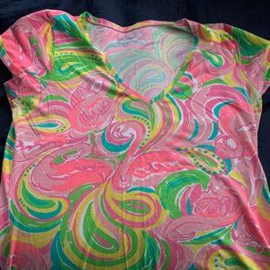 Lily Pulitzer Soft V-Neck T-shirt